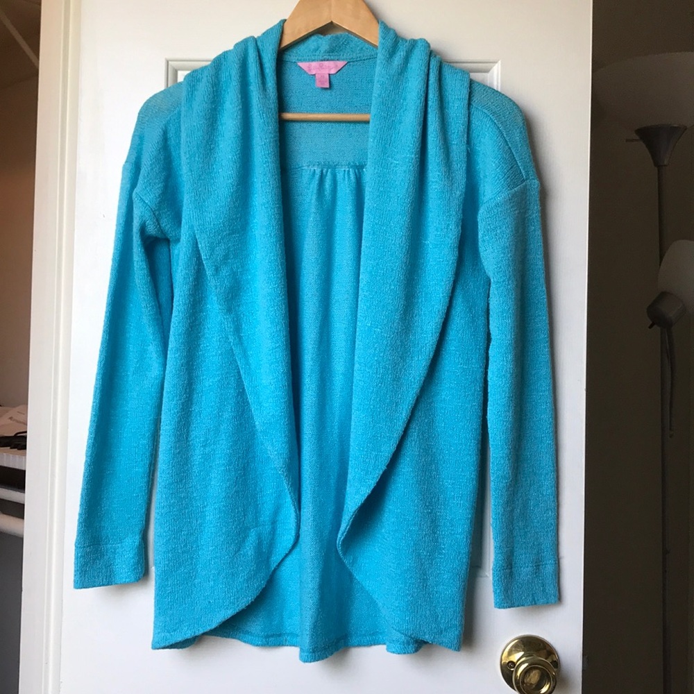 Light sweater Lilly Pulitzer aqua size XS
